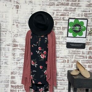 Pendleton Black Wool Outback Hat large